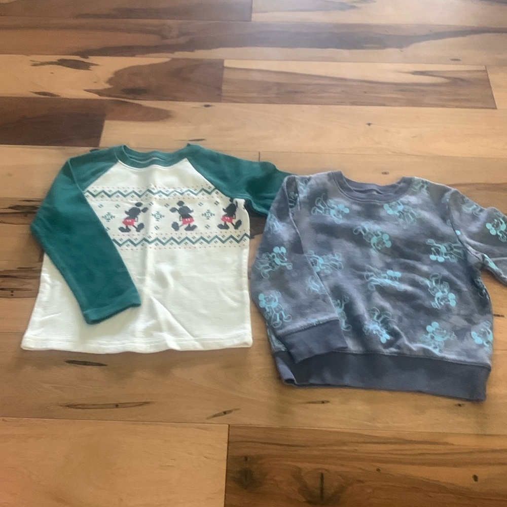 Set of 2 Mickey Sweatshirts